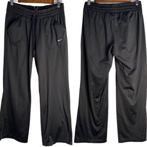 Nike Size‎ S Vintage Streetwear Sleek Gray Elastic Waist Sweatpants w Pockets